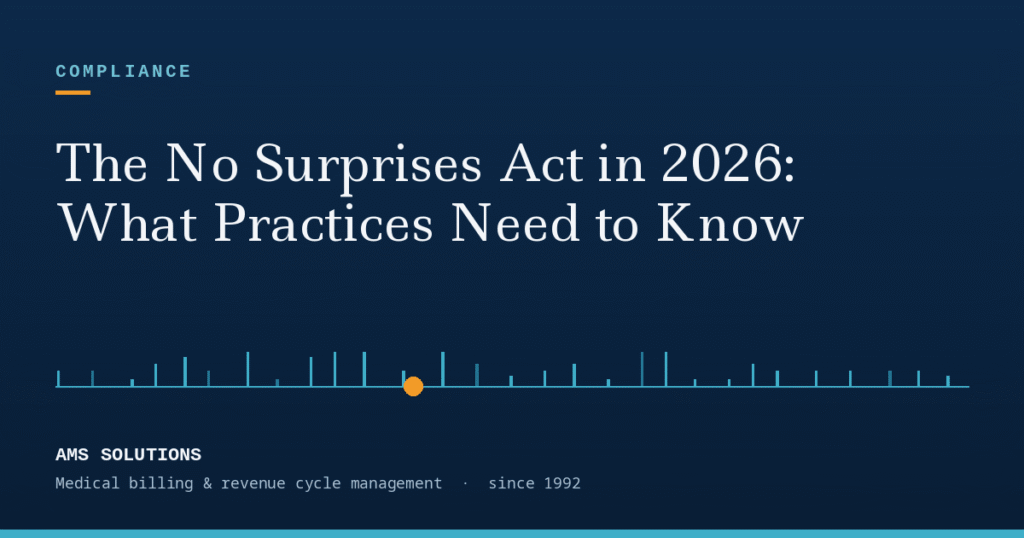 No Surprises Act 2026 title card
